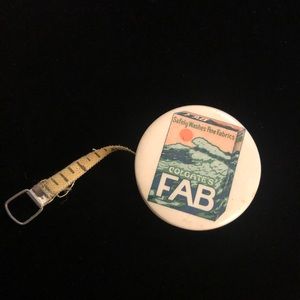 Vintage celluloid fab measuring tape